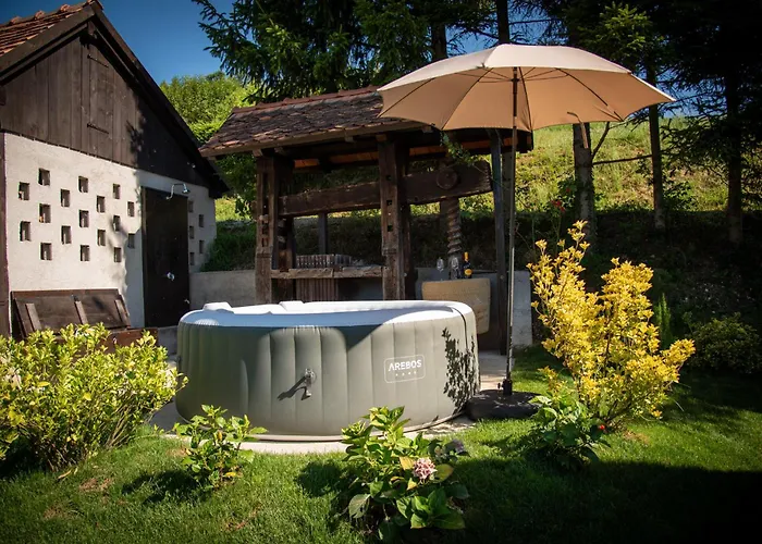 Martin's Family With Hot Tub & Views شاليه Smarje pri Jelsah